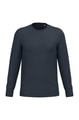 T-shirt Native Spirit Ecologisch uniseks lange mouwen navy Blue